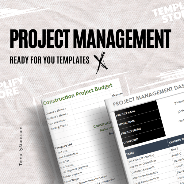 Project Management Templates Mini Pack